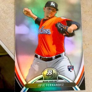 Jose Fernandez 2013 Bowman Platinum RC